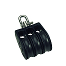 Купить Barton marine 7805330 630kg 12 mm Тройной поворотный шкив Золотистый Black 58 x 139 mm 7ft.ru в интернет магазине Семь Футов