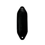 Кранец надувной Lalizas Ocean U1 72361 120x400мм из чёрного ПВХ для судна 3-6м