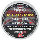 Купить Kolpo 0403010-22 Super Sinking 200 m Монофиламент  Black 0.220 mm 7ft.ru в интернет магазине Семь Футов