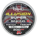 Kolpo 0403010-22 Super Sinking 200 m Монофиламент  Black 0.220 mm