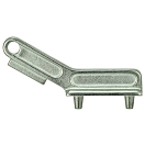 Купить Goldenship GS31145 Ключ от бензиновой крышки Серебристый Grey 7ft.ru в интернет магазине Семь Футов