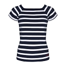 Купить Sea ranch 16-6-300-4008-3xl Футболка с коротким рукавом Melanie Sr Navy / Pearl 30x25x2 7ft.ru в интернет магазине Семь Футов