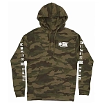 Salty crew 20335063-CAMO-M Толстовка с капюшоном Alpha Коричневый Camo M