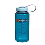 Nalgene NL20202416 Широкий рот Sustain 500 ml бутылка Blue Sea