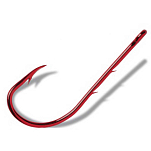 Sunset STSAK084228N4 Крючок с червяком 0.28 mm Красный Silver 4 