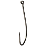 Mustad C61SAP-TX-1/0-25H Apex Streamer Колючий Одноглазый Крючок 25 единицы измерения Silver 1/0