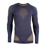 UYN U100006-G973-S/M Базовый слой с длинным рукавом Evolutyon Серый Charcoal / Gold / Atlantic S-M