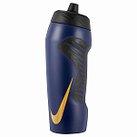 Nike N000352445224 Hyperfuel 710ml бутылка Голубой  Midnight Navy / Black / Black / Metallic Gold