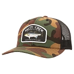 Salty crew 35035344-CAMO-1Sz Кепка Striper Retro Trucker Зеленый Camo