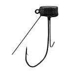Strike king TGNHW316-1 Weedless Tour Grade Ned Джиг-голова Серебристый Black 3/16Oz 5.32 g 