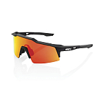 Спортивные очки с диоптриями 100% Speedcraft SL / Soft Tact Black / HiPER Red Multilayer Mirror Lens, rx-056/60008-00005