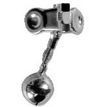 Sele 491035 Погремушка для рыбалки с зажимом Grey