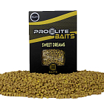 Pro elite baits P8433818 Sweet Dreams Gold 1kg Пеллеты Желтый 6 mm 