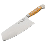 Gude X742/16 Кулинарный нож Альфа Chai Dao 16 Cm Коричневый Olive Wood