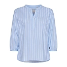 Купить Sea ranch 23-6-063-4166-m Блузка с длинным рукавом Philippa Powder Blue / White 25x15x5 7ft.ru в интернет магазине Семь Футов