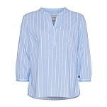 Sea ranch 23-6-063-4166-m Блузка с длинным рукавом Philippa Powder Blue / White 25x15x5