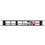 Lineaeffe 7856420/12 46208 Keta Rig Крюк Черный  Multicolor 12 
