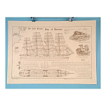 Постер "Clipper Bay of Panama" Nauticalia 18745 630x450мм в рулоне