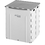 Aktive 63072 30x25x38cm складной мусорный бак Grey 27x31x38cm