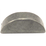 Sherwood 762-04432 Серия G Woodruff Ключ Серебристый
