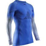 X-BIONIC IN-YTBYW24M-A111-M Базовый слой с длинным рукавом Invent FX Blossom Blue / Light Grey / Optical White M
