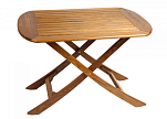 ARC 3085 Складной стол из тикового дерева ILE DE FRANCE