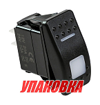 Переключатель двухпозиционный ON-OFF 12В/20А 3р с подсветкой (упаковка из 50 шт.) Marine Rocket 4620136057295_pkg_50