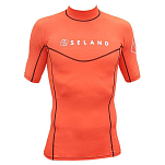 Seland ACMLY-NA-S Футболка с коротким рукавом Elastan Fina Оранжевый Orange S