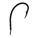 Купить Mustad 22348 533 BLN Крюк Черный  2/0  7ft.ru в интернет магазине Семь Футов