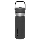 Купить Термобутылка для воды Stanley Go Series ST1009697008 герметичная 650мл 241x81мм из нержавеющей стали серая 7ft.ru в интернет магазине Семь Футов
