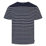 Sea ranch 24-7-053-4008-S Футболка с коротким рукавом Peter Голубой SR Navy / Pearl S