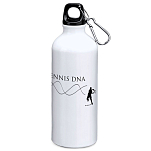 Kruskis MD4049S101S155 Tennis DNA 800ml Алюминиевая бутылка Белая White