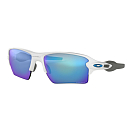 Купить Oakley OO9188-9459 Солнцезащитные очки Flak 2.0 XL Prizm Polished White Prizm Sapphire/CAT3 7ft.ru в интернет магазине Семь Футов