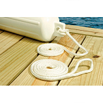 Seachoice 50-40861 Fend Line с двойной оплеткой 1.8 m Черный Black 6 mm 