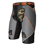 Shock doctor 30160-bk/gr-s Компрессионные шорты X-Fit Cross Black/Grey 25x20x10