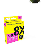 Sufix ASU640749 SFX 8X 135 m Плетеный Золотистый Lo-Vis Green 0.405 mm 