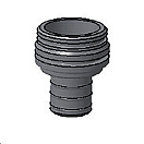 Купить Plastimo 53062 28 mm Прямой соединитель шланга Black 1 1/8´´ 7ft.ru в интернет магазине Семь Футов