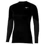 Mizuno a2gaa761-09-xl Базовый слой с длинным рукавом Merino Wool Crew Black 30x25x2