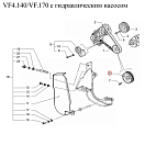 Купить Шкив ременного привода VFP01125 для двигателей VF4.140/VF4.170/VF5.220/VF5.250 7ft.ru в интернет магазине Семь Футов