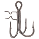 Купить Mikado HJA11-3/0 тройной крючок Jaws Vertical  Nickel 3/0 7ft.ru в интернет магазине Семь Футов