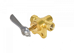 2-ходовой клапан / из латуни / Резьба: 3/8