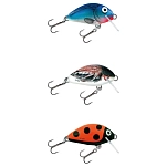 Salmo QIT037 Minnow Tiny Sinking 2g 30 mm  Holo Stickleback