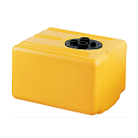 Бак сточный Can-SB 01.4307 43л 450х390х290мм шланг Ø38мм горизонтальный из полиэтилена желтый