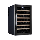 Купить Винный шкаф термоэлектрический Libhof Amateur AM-28 Black 430х510х726мм на 28 бутылок черный с белой подсветкой 7ft.ru в интернет магазине Семь Футов