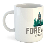Kruskis 42611C305 Кружка Forever 325ml  White