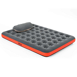Bestway 67703 двуспальная надувная кровать со встроенным насосом Double Roll & Relax 203x183x22 cm Серый Multicolour 203x183x22 cm