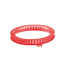 Купить Evia NC03 Circular Plastic Красный  Red 12 cm  7ft.ru в интернет магазине Семь Футов