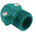 Gilmour 161-01M Male Replace Coupler Зеленый  Green