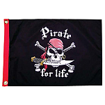 Taylor 32-1800 Pirate For Life Черный  Black 127 x 356 mm 