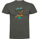 Kruskis CA65500138C116 Футболка с коротким рукавом Lets Go Зеленый Dark Army Green S